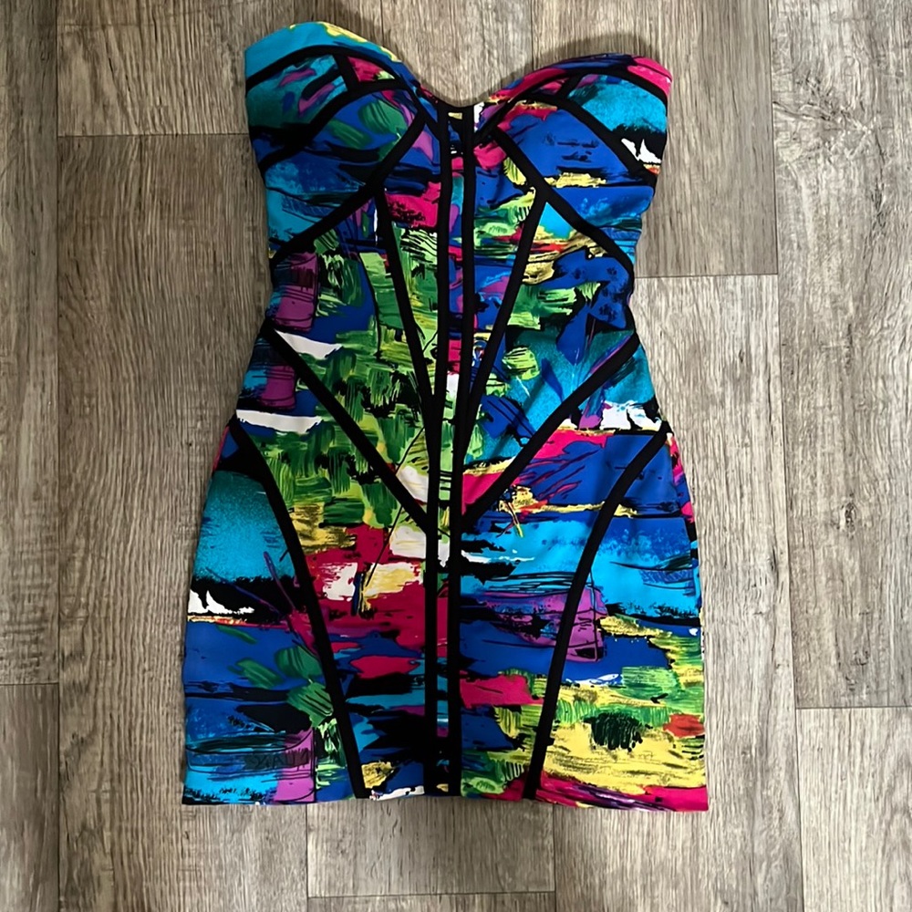 Factory by Erik Hart Multi color dress size:0